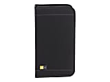 Case Logic® Nylon CD Wallet, 64 Capacity, Black