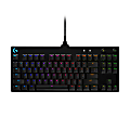 Logitech G Pro TKL Mechanical Wired Gaming Keyboard GX Blue Clicky Switch and LIGHTSYNC RGB Backlit Keys, Black 1 thumbnail image