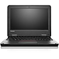 Lenovo ThinkPad 11e 20ED0004LM 11.6" LCD Notebook - AMD E-Series E1-6010 Dual-core (2 Core) 1.35 GHz - 4 GB DDR3L SDRAM - 128 GB SSD - Windows 8.1 Pro 64-bit - 1366 x 768 - Graphite Black