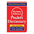 Merriam-Webster's Pocket Dictionary, Pack Of 3