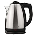 Brentwood 2.0L Electric Cordless Tea Kettle, Silver