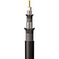 C2G 1000ft RG6/U Quad Shield In-Wall Coaxial Cable - 1000ft - Black 1 thumbnail image