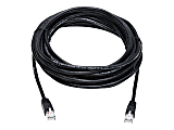 Eaton Tripp Lite Series Cat6a 10G Snagless UTP Ethernet Cable (RJ45 M/M), Black, 25 ft. (7.62 m) - Patch cable (DTE) - RJ-45 (M) to RJ-45 (M) - 25 ft - UTP - CAT 6a - IEEE 802.3af - snagless, stranded - black
