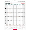 2024 Office Depot® Brand Monthly Wall Calendar, 8" x 11", White, January to December 2024 , OD301328 1 thumbnail image