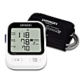 Omron® 5 Series® Digital Upper Arm Blood Pressure Monitor With D-Ring Cuff, 1 Size, Black/White 1 thumbnail image