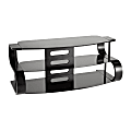 LumiSource Metro 120 TV Stand For TVs Up To 60", 21-1/4"H x 52"W x 22"D, Black 1 thumbnail image