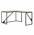 Bush Business Furniture Refinery 50"W L-Shaped Industrial Corner Desk, Cottage White, Standard Delivery 1 thumbnail image
