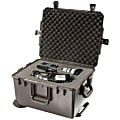 Pelican Storm Case iM2750 Shipping Box with Cubed Foam - Internal Dimensions: 22" Length x 17" Width x 12.70" Depth - External Dimensions: 24.6" Length x 19.7" Width x 14.4" Depth - Press & Pull Latch Closure - HPX Resin - Olive Drab - For Military