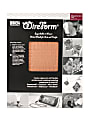 Amaco WireForm Metal Mesh, Copper, Woven Decorative Mesh, 8 Mesh, 16" x 20" Sheets, Pack Of 2