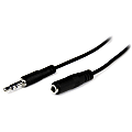 StarTech.com Slim 3.5mm Stereo Extension Audio Cable, 6' 1 thumbnail image