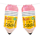 Office Depot® Back-To-School Foil Balloons, Pencils, 25" x 12-1/2", Pack Of 2 Balloons 1 thumbnail image