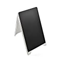 Azar Displays Sidewalk A Board, 34 11/16" x 19 3/4", Black/White 1 thumbnail image