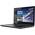 Toshiba Satellite C55DT-C5245 15.6" Touchscreen LCD Notebook - AMD A-Series A8-7410 Quad-core (4 Core) 2.20 GHz - 6 GB DDR3L SDRAM - 1 TB HDD - Windows 10 Home 64-bit - 1366 x 768 - TruBrite - Textured Resin in Brushed Black 1 thumbnail image