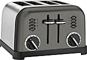 Cuisinart™ Classic 4-Slice Wide-Slot Toaster, Black