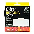Lineco Gummed Linen Tape, 1" x 360", White
