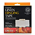 Lineco Gummed Linen Tape, 1" x 1,800, White
