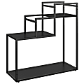 Ameriwood™ Home Weston Plant Stand, 23-7/16"H x 23-1/16"W x 9"D, Black