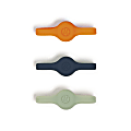 U Brands® Magnetic Silicone Cord Organizers, 5/8", Assorted Colors, Set Of 3 Organizers, 7146U06-24 1 thumbnail image
