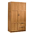 Sauder® Select Storage Wardrobe Cabinet, 71-1/8"H x 40"W x 19-1/2"D, Highland Oak