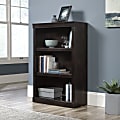 Realspace® 45"H 3-Shelf Bookcase, Peppered Black