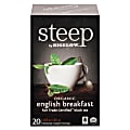 Bigelow® Steep Tea, English Breakfast, 1.6 Oz, Box Of 20 Bags 1 thumbnail image