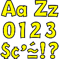 Trend® Ready Letters® 4" Letters, Playful Combo, Yellow, Pack Of 70 1 thumbnail image
