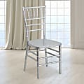 Flash Furniture HERCULES PREMIUM Series Stacking Chiavari Chair, Silver
