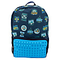 Accessory Innovations Shark Zone Backpack With 16" Laptop Pocket, Blue
