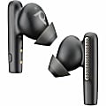 Poly Voyager Free 60+ UC Earset - Google Assistant, Siri - Stereo - True Wireless - Bluetooth - 98.4 ft - 20 Hz - 20 kHz - Earbud - Binaural - In-ear - Carbon Black