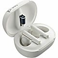 Poly True Wireless Earbuds For Work And Life - Stereo, Mono - True Wireless - Bluetooth - 98.4 ft - 20 Hz - 20 kHz - Earbud - Binaural - In-ear - Noise Canceling - White Sand