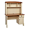 Realspace® Shore Mini Solutions Computer Desk With Hutch, Antique White 1 thumbnail image