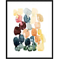 Amanti Art Desert Stones I by Grace Popp Wood Framed Wall Art Print, 41”H x 33”W, Black