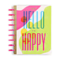 2024 Happy Planner Monthly/Weekly Classic Happy Planner, 7" x 9-1/4", Sunny Risograph, January To December, PPCD12-378
