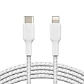 Belkin BoostCharge Braided USB-C To Lightning Cable, 1m/3.3ft, Black