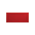 LUX #10 Envelopes, Full-Face Window, Peel & Press Closure, Ruby Red, Pack Of 50