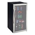 Avanti Beverage Center Refrigerator, Black
