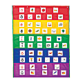 Learning Resources Rainbow Pocket Chart, 33 1/2" x 42", Multicolor, Grade 1 - Grade 3
