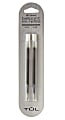 TUL® Ballpoint Pen Refills, Medium Point, 1.0 mm, Black Ink, Pack Of 2 Refills 1 thumbnail image