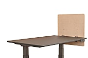 Luxor RECLAIM Acoustic Desktop Privacy Panel, 24" x 24", Desert Sand 1 thumbnail image