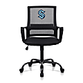 Imperial NHL Mesh Mid-Back Task Chair, Seattle Kraken 1 thumbnail image