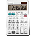 Sharp® White Series Desktop Calculator, EL-330WB