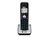 AT&T TL86009 DECT 6.0 Accessory Handset for AT&T TL86109, Black - Cordless - Headset Port - Silver 1 thumbnail image