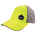 Ergodyne GloWear 8931 Hi-Vis Reflective Stretch Fit Hat, L/XL, Lime