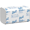 Kleenex® Slimfold™ 1-Ply Paper Towels, 50% Recycled, 90 Sheets Per Pack, Case Of 24 Packs