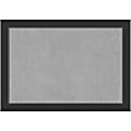 Amanti Art Magnetic Bulletin Board, 41" x 29", Corvino Black Wood Frame