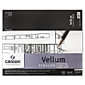 Canson Vidalon Tracing Vellum Pad, 14" x 17", Pack Of 50 Sheets 1 thumbnail image
