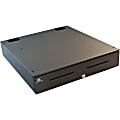 APG Cash Drawer Series 4000 1821 Cash Drawer - Dual Media Slot - USB - Black - 4.2" H x 18.8" W x 21" D