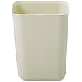 Rubbermaid Commercial 7 QT Fire Resistant Wastebasket - 1.75 gal Capacity - Yes - Chip Resistant, Dent Resistant, Rust Resistant, Long Lasting - 10" Height x 6" Width x 8" Depth - Fiberglass - Beige, Green - 6 / Carton 1 thumbnail image