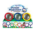 Learning Resources® Jumbo Magnifiers, 4.5x, Assorted Colors, Pack Of 12 1 thumbnail image