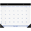 AT-A-GLANCE® Monthly Desk Calendar, 24" x 19", Blue/Gray, January To December 2022, SW23000 1 thumbnail image